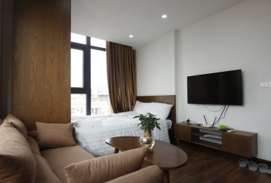 Brand new studio for rent in Dao Tan street, Ba Dinh